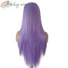 Purple Wig for Women Cosplay Wig 26inch Long Straight Hair Wigs 13*4 Synthetic Lace Wigs Natural Hairline for Daily Use