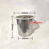 304 Stainless Steel Floor Drain Filter Hair Catcher Shower Sink Strainer Kitchen Sink Anti-clog Filter Bathroom Filter Screen