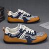 Fashion Men's Sneakers Summer New Outdoor Recreational Driving Shoes Lace-up Classic Mesh Shoes Men's Breathable Low-top Board Shoes
