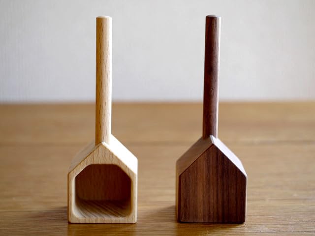 TORCH Coffee Measure House Walnut Coffee Bean Measuring Spoon (A)