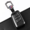 Abs Carbon Fiber Car Key Case Cover For Vw Volkseagen Passat B8 Magotan For Skoda Superb A7 Kodiaq Seat