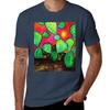 Prickly Pear Cactus Tshirt Outdoor Work Short Sleeve Top
