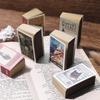 Retro Kraft Tearable Sticky Notes - Portable Mini Notebook
