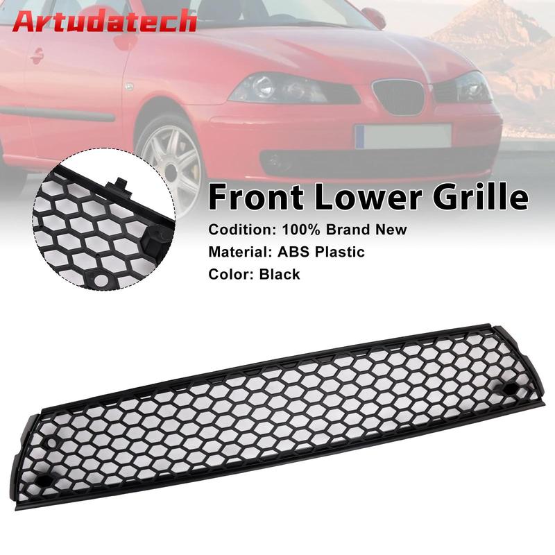 Artudatech Front Honey Lower Grille Grill Fit Seat Ibiza 6L FR 2002-2006 Pre-Facelift Car Accessories 2003 2004 2005