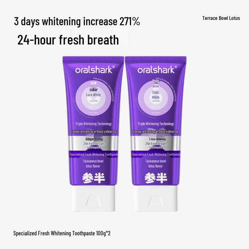 CanBan Professional Fresh Whitening Toothpaste Twin Pack