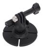 Ball Head Fit for DJI POCKET 3 Action Camera ABS PC Strong Adhesive Two Prong Action Camera Mount Base for Car Helmet