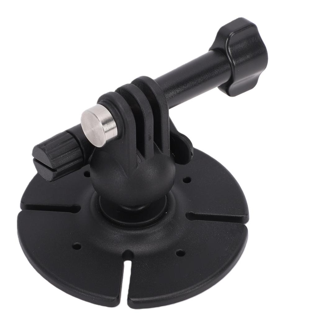 Ball Head Fit for DJI POCKET 3 Action Camera ABS PC Strong Adhesive Two Prong Action Camera Mount Base for Car Helmet