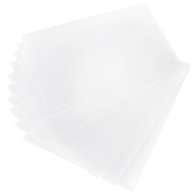 10Pcs Schrumpf Blatt Kit Schrumpf Film Lackierbar Weiß Papier für Kinder