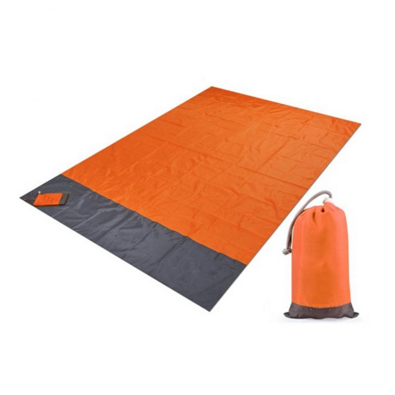 200210CM Water Resistant Folding Camping Mat Ultralight Pocket Beach Blanket For Camping Hiking Outdoor Use Picnic Mat Sand Beach Mat