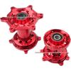 CNC Front & Rear Wheel Hubs & Spokes for Honda CRF250R/CRF450R Off-Road Bikes