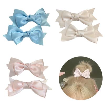 2 ks Sponka do vlasů ve tvaru mašle Svatba Fotografování Kempování Sponka do vlasů pro nevěstu Dívku Jarní pikniky Fotografování Sponka do vlasů