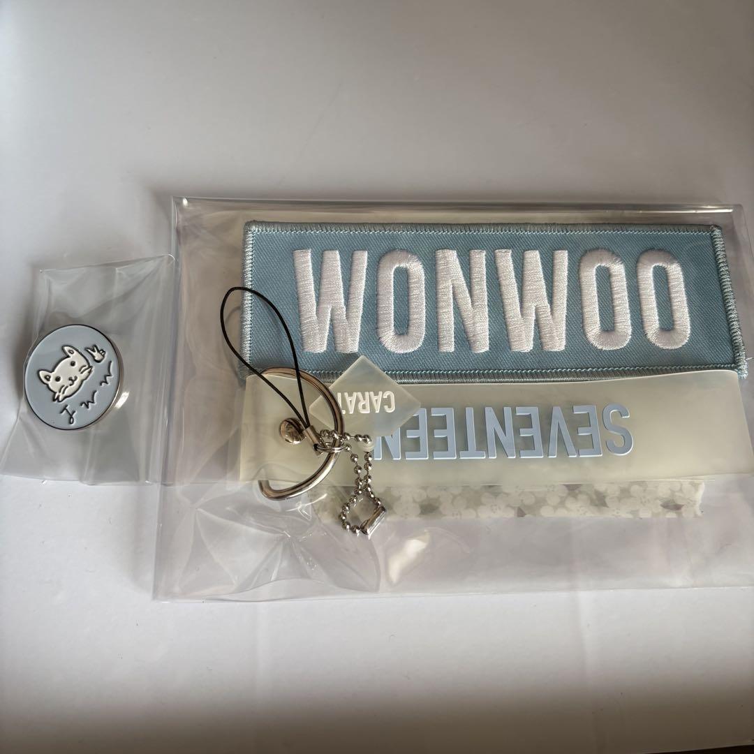 

[USED] SEVENTEEN Sebuchi Wonwoo Name Patch