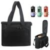 Portable Storage Case with Accessory Organizer for Mini Coffee Machines Including Durable Handle and Sturdy Construction.