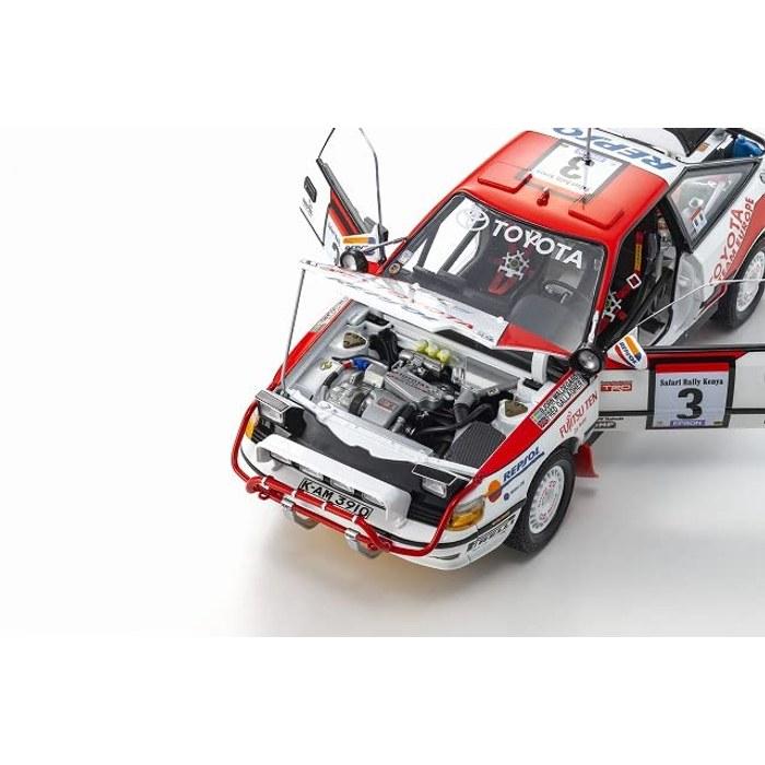 Kyosho 1/18 Toyota Celica GT-FOUR (ST165) 1990 Safari #3