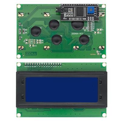 Lcd2004 I2C 2004 20x4 2004a blau/grüner Bildschirm HD44780 Zeichen-LCD/W IIC/I2C serielles Schnittstellen-Adaptermodul für Arduino