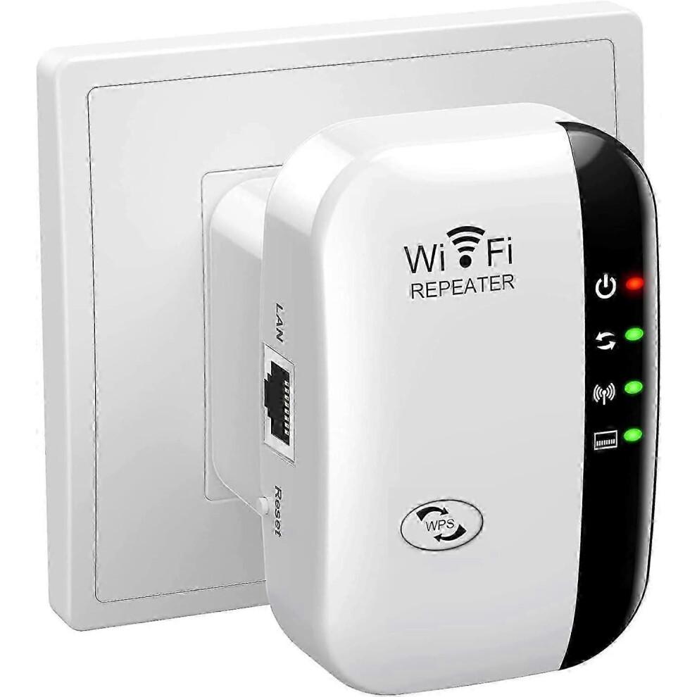 WLAN-Extender, WLAN-Repeater, WLAN-Verstärker, Reichweite bis zu 5000 Quadratfuß und 50 Geräte, Inter