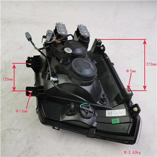 Compatible Foton Left Headlight L0371010207A0