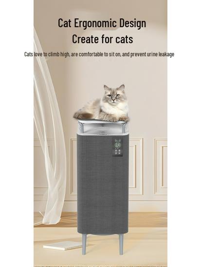 Pet Hair Absorbing Air Purifier with Free Shipping: Removes Cat and Dog Hair, Purifies Air