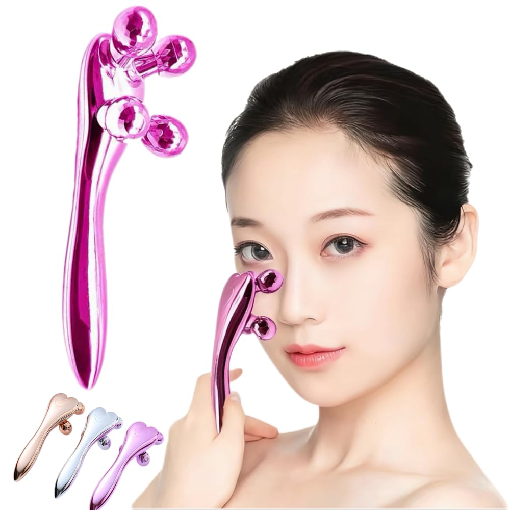 

Beauty Beauty Roller Massage Face Body No Charging Weak Electrical Full Respect for the Aged Day Unisex Roller, Y-shaped Roller, & Massager, 4D, фиолетовый