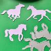 Horse Metal Die Cuts Scrapbooking Stencil Card Emboss DIY Photo Album Template