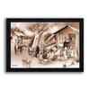 PNF Rajasthani Culture with Wooden Synthetic Frame Painting(