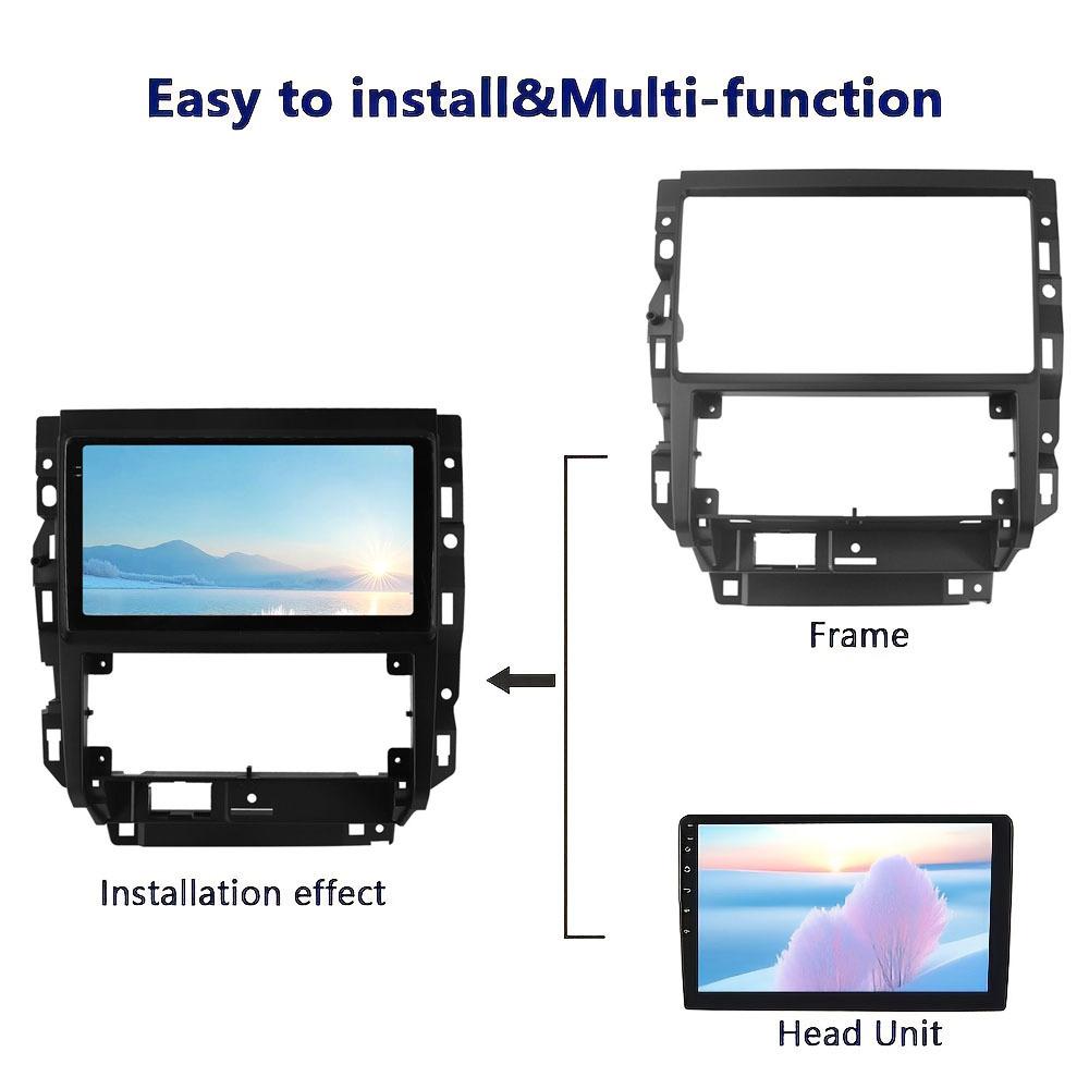 9 Inch Car Frame Fascia Cable Adapter For Volkswagen Bora GOLF 2004-2008 Android Radio Dash Fitting Panel Kit