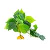 Reptiles Plant Grass for Climbing Habitat Decors Branch with Leaves for Lizards Spiders Snake Geckos Hideouts