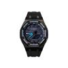 Customized Watch Modified Series Gentleman Quartz Rubber Strap Unisex Blue Dial GA-2100-1A GA-2100-1A2(Watch8-GaiZhuang-ShenShi)