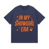 Showgirl's Life Printed T-shirts From Showgirl Era Fans Summer Harajuku Retro Cotton Short Sleeved T-shirts for Men Women
