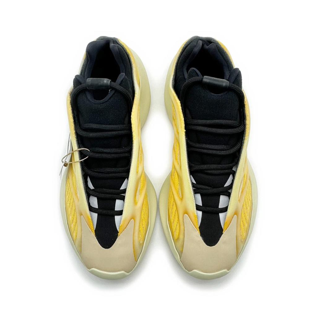 HP5425 Adidas Yeezy 700 V3 Mono Safflower Yellow Beige Cream Black Ivory Mens
