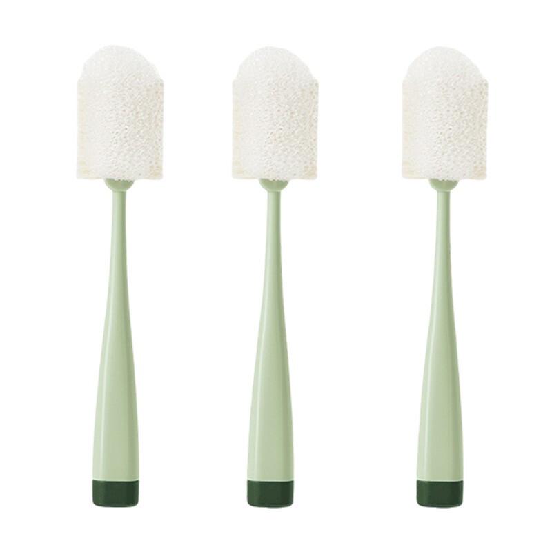 Luogang Soft & Hard Dual Cup Brush 3-Pack