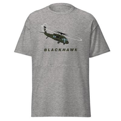 Flyboy Toys Sikorsky UH-60 Black Hawk Helikopter T-Shirt - Personalisiert mit N#