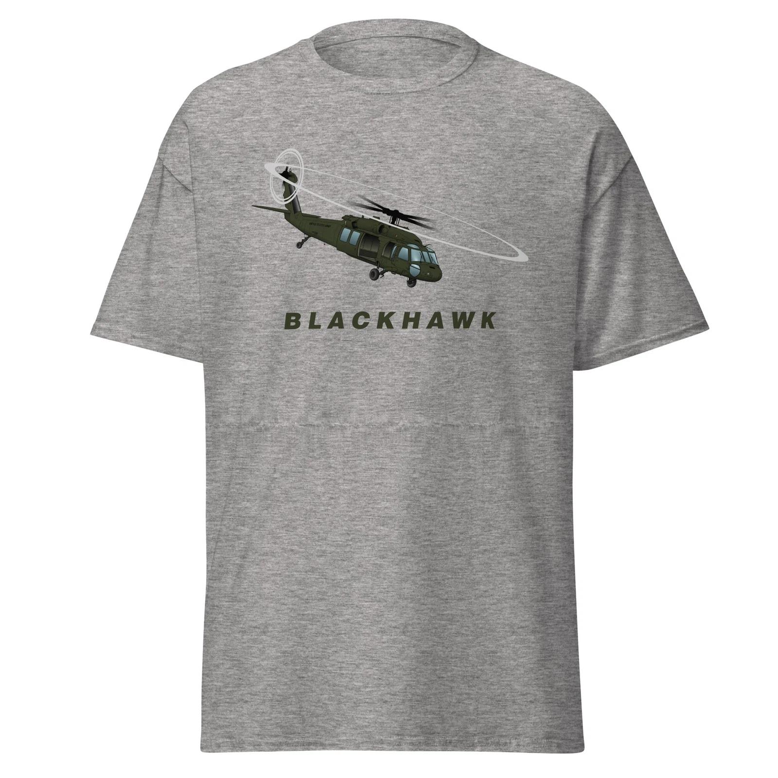 

Flyboy Toys Sikorsky UH-60 Black Hawk Helicopter T-shirt - Personalized with N# XL