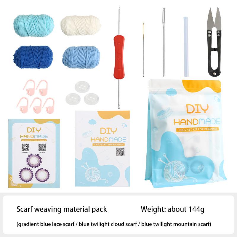 Simple cat collar pet decoration hand-knitted neck scarf collar for dogs and rabbits; saliva towel for dressing