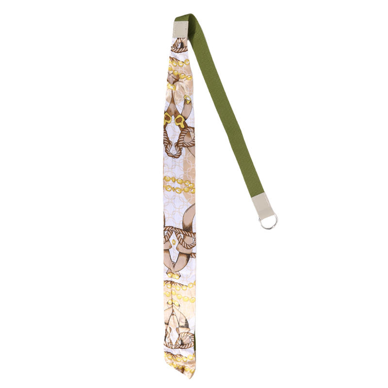 Women Personality Scarf Belt Trendy D-Ring Buckle Long Skinny Ribbon Belt for Jeans Skirts