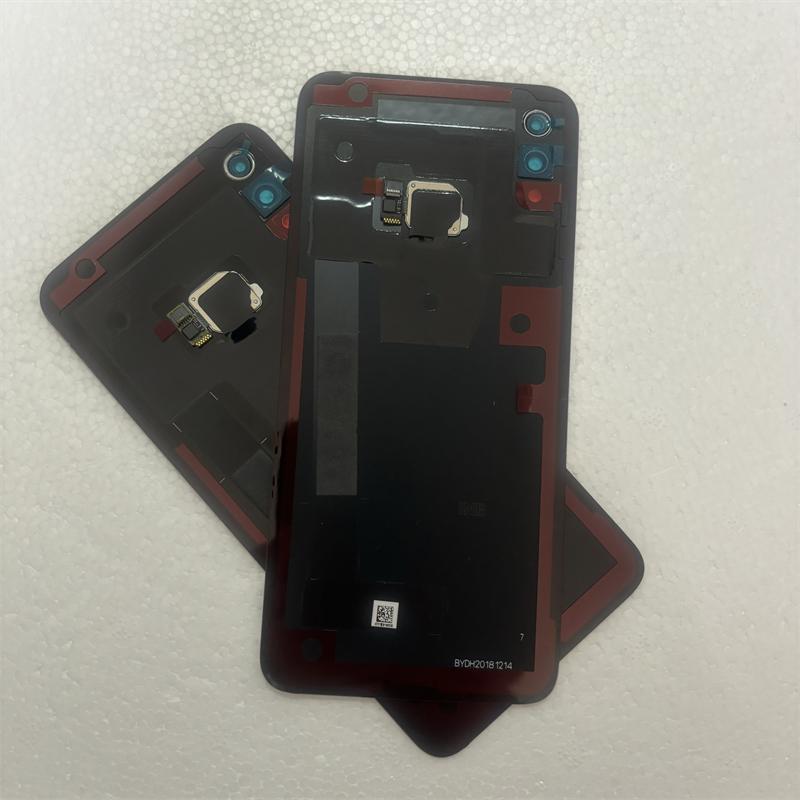 New Battery Back Cover For Huawei Nova 3i INE-AL00 Glass Panel Housing Battery Cover Rear With Camera Lens+Fingerprint