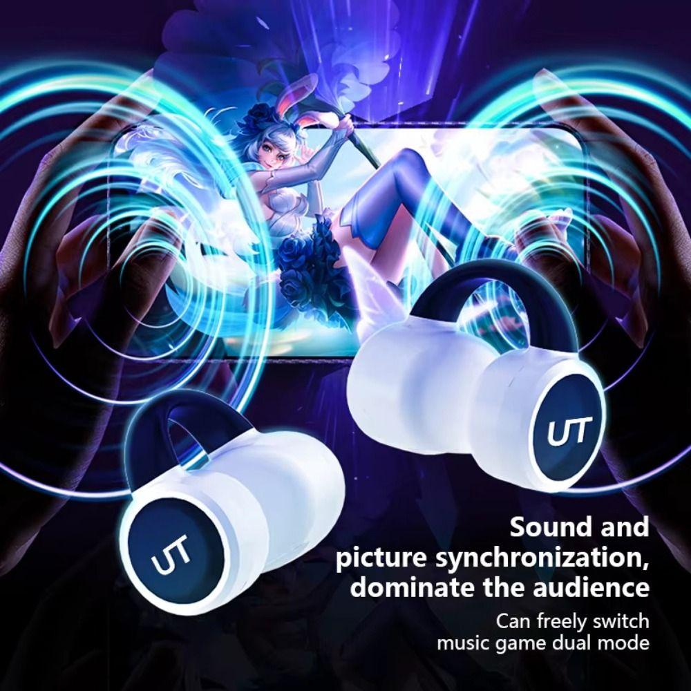 Snug To Ear Wireless Bluetooth Headphones IPX5 Waterproof Earbuds Earphone Sleep Headphones  Sports