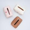 Creative And Lovely Car Tissue Box Leather Hanging Multifunctional Carton Cartoon Car Interior Supplies.