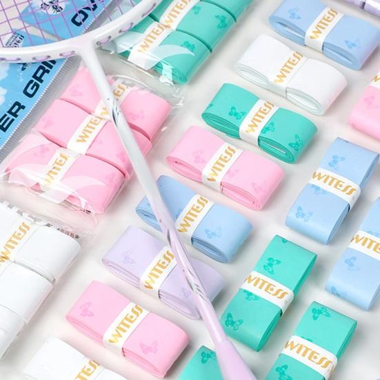 3Pcs Tennis Racket Grip Tape Soft Racquet Overgrips for Tennis Pickleball Badminton Anti-Slip