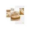 Cloud Pet Bed Padded Pet Bed with Handle Soft Warm for Cats, Indoor, Living Room