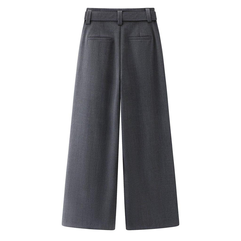 2026 Spring Fashion Women's High-Waisted Wide-Leg Casual Pants