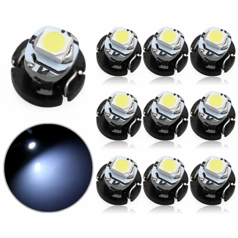 10Pcs T3 1 SMD LED Low Consumption High Bright Long Lifespan Car Bulbs Neo Wedge Climate Gauges Dashboard Control Lights Bulbs 7