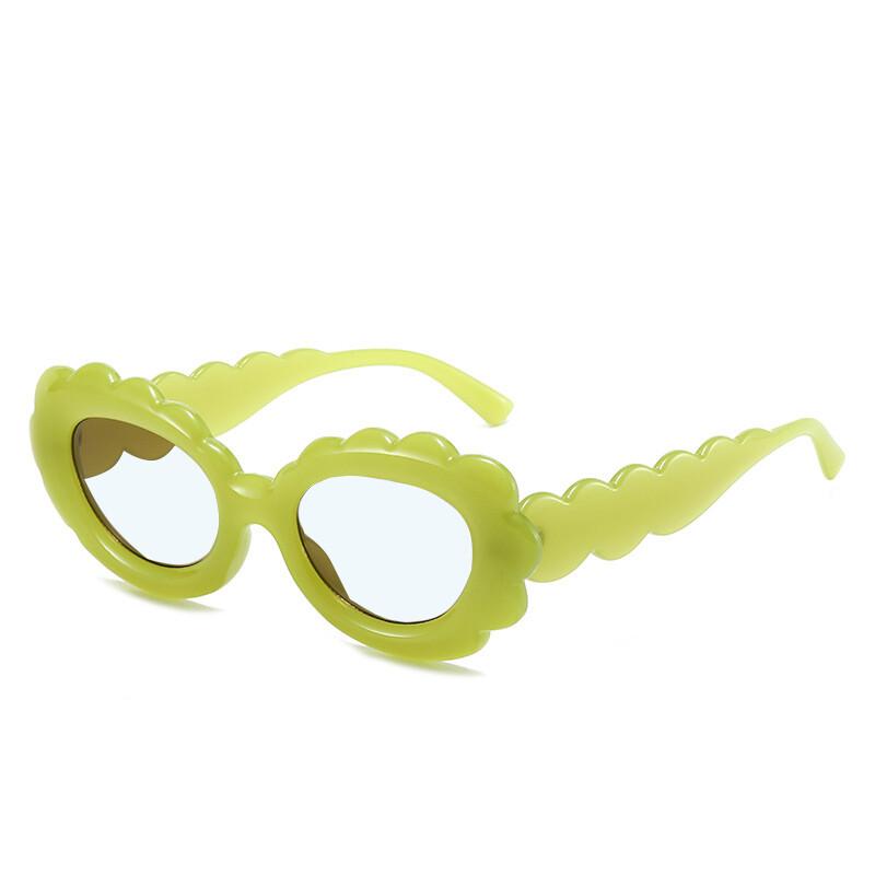 

Flowers Oval Punk Reading Glasses For Women Anti Blue Light Clear Prescription Lens Luxury Brand Eyeglasses Presbyopia6