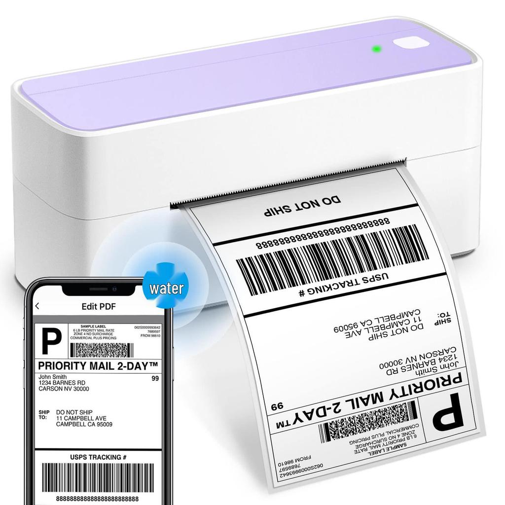 Phomemo Bluetooth termisk skrivare: Fraktsedlar, Beställningar, Streckkoder, Bläckfri