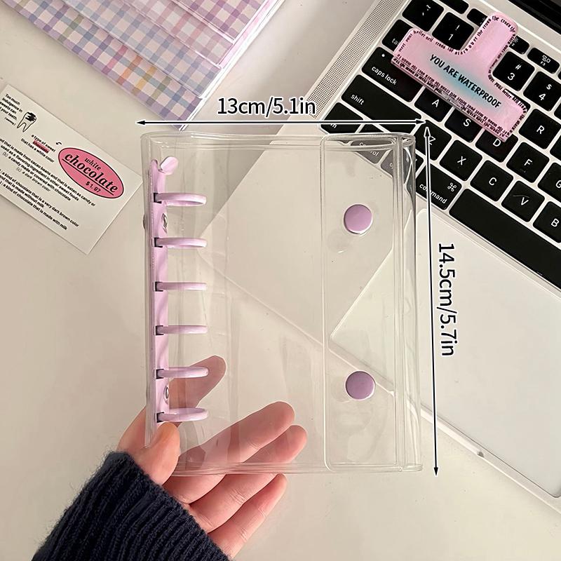 Creative Diy Stickers Notebook Transparent Sanrio 3D Sticker Inner Page Sticker Collection Book Protective Shell 3d Cartoon Present