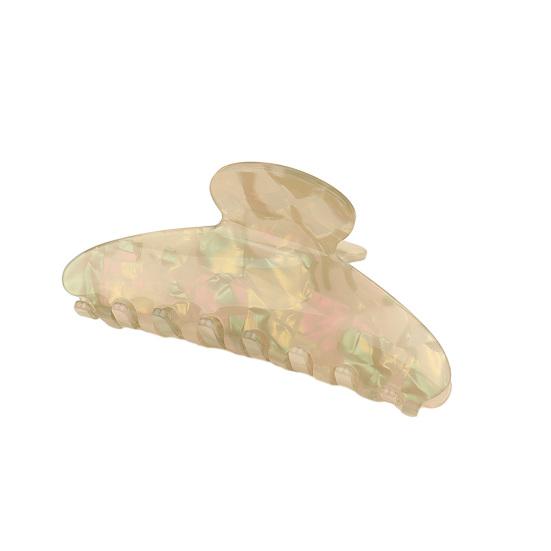 

Переливающийся зажим для волос, нескользящий, сильная фиксация, элегантный, большой, однотонный, пластиковый, для женщин и девочек, длинный, толстый, тонкий, вьющийся зажим для волос, модные аксессуары для волос разноцветный