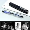 Slim Pocket Reading Glasses Women Ultra-light Portable Magnifier with Case Men Slim Presbyopia Eyeglass Eyeglasses Diopter +1.0~