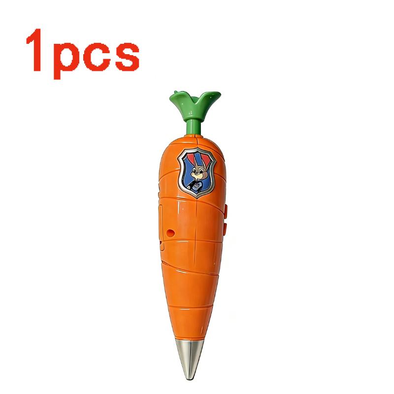 

Multi‑Func Zootopia 2 3D-Printed Stand & Judy’S Carrot Voice Recorder | 60S Small Recording 2-In-1 Gel Pen | Valentine S Present