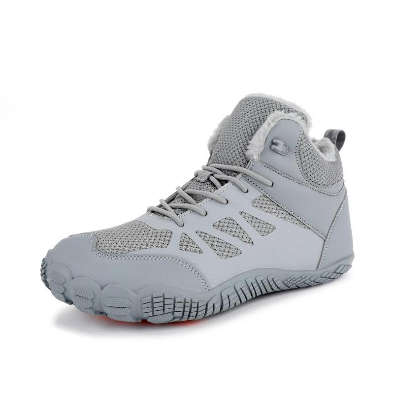 New winter outdoor breathable five-finger couple velvet cotton shoes lightweight warm mountaineering snow boots
