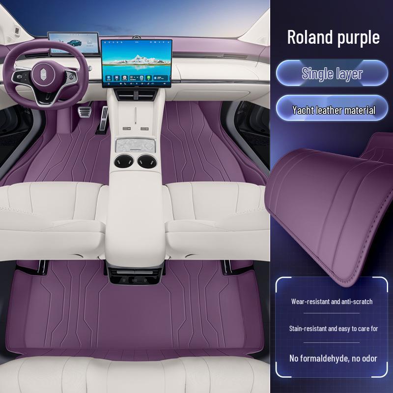 Zhijie S7 Full-Coverage Car Floor Mats & Trunk Mat, 2026 Model - Car Interior Carpet Accessories